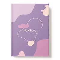 Книжка записная А5 96л. "Оттенки розового"
