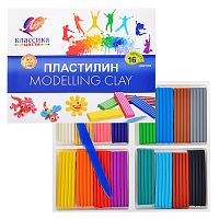 Пластилин 16цв. "Классика" в коррексе