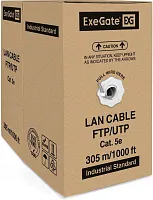 Кабель Exegate SFTP4-C5e-CU-S24-IN-PVC-GY-305-FLUKE SFTP