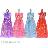 Одежда для куклы "Платье" 11,5 см, в пакете