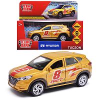 Машина металл Hyundai Tucson спорт длина 12 см, двери, багаж., инерционная
