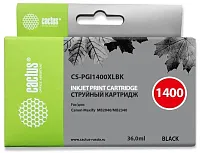 Картридж струйный Cactus CS-PGI1400XLBK