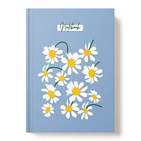 Книжка записная А5 96л., "Ромашки"