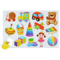 Магниты "Игрушки". Серия Магнитные истории (европодвес, 4х20шт)