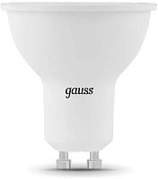 Лампа светодиодная Gauss Black 7Вт цок.:GU10 рефлек. 220B св.свеч.бел.теп. MR16 (упак.:10шт) (101506107)